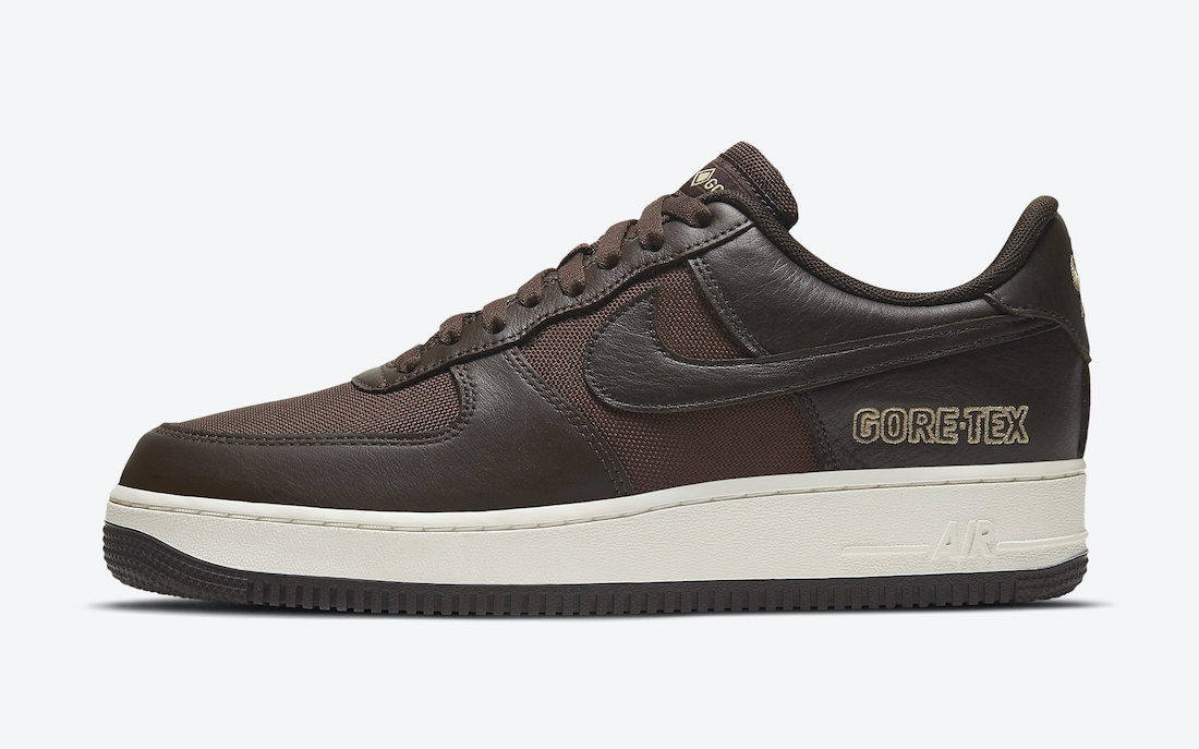 Nike Air Force 1 Gore-Tex Baroque Brown CT2858-201 Release Date Info