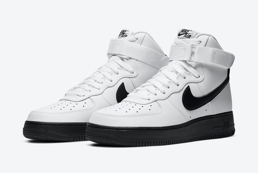 Nike Air Force 1 High White Black CK7794-101 Release Date Info ...