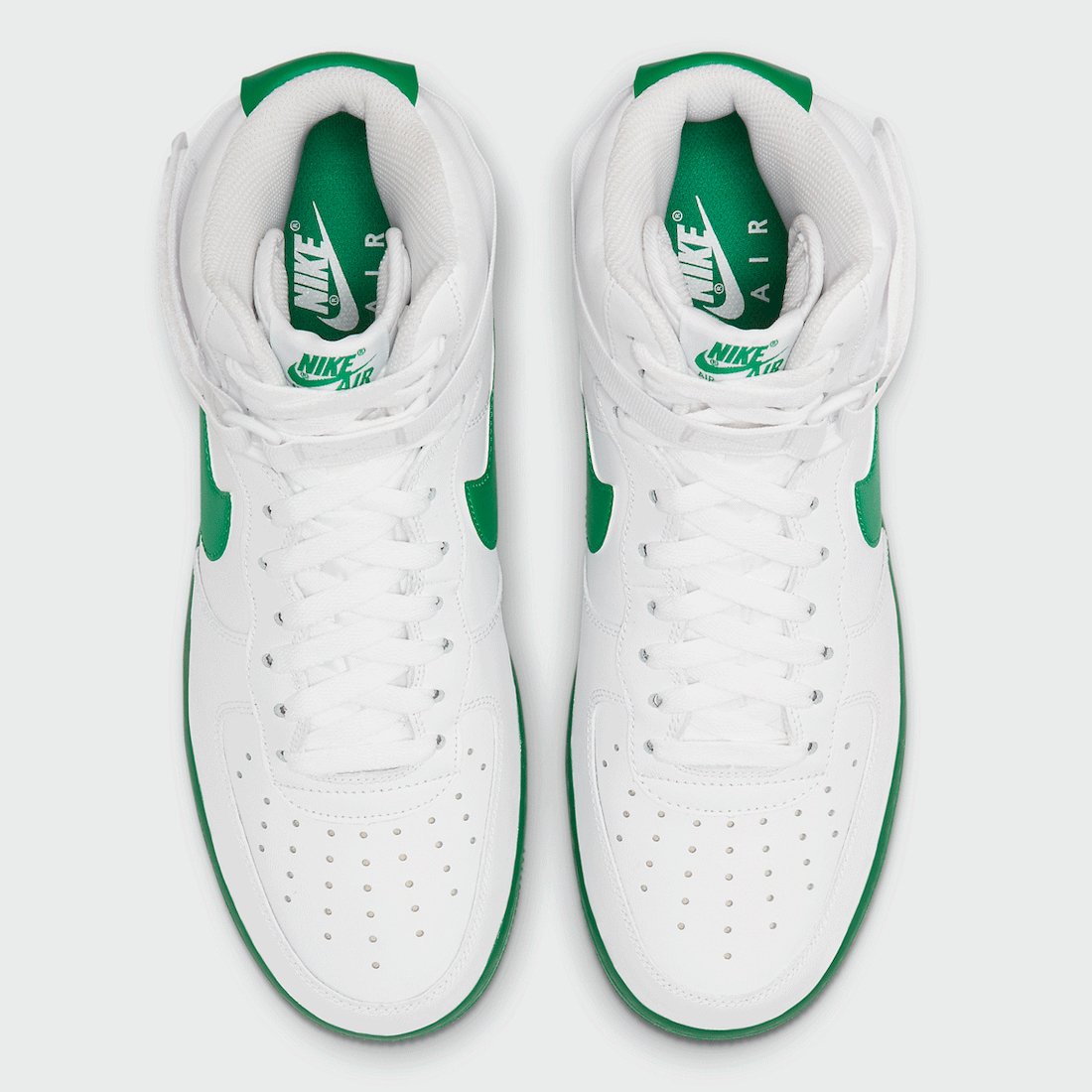 Nike Air Force 1 High White Green CK7794-100 Release Date Info