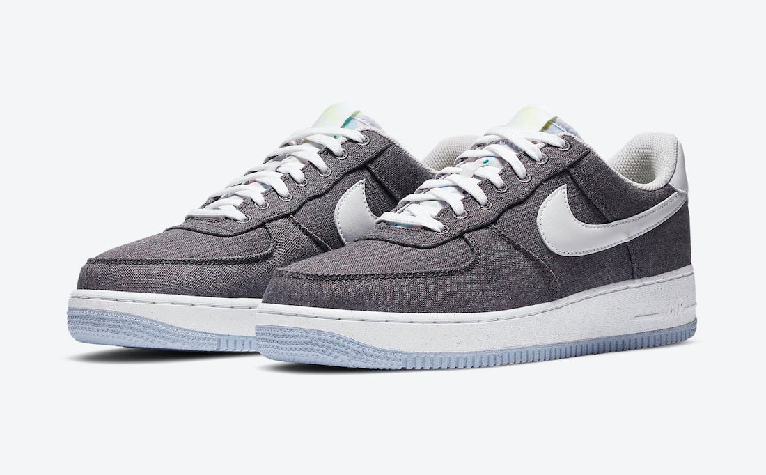 nike air force 1 07 iron grey