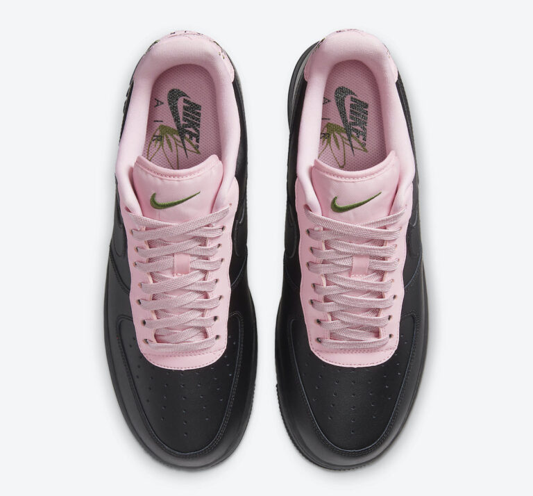air force 1 black pink