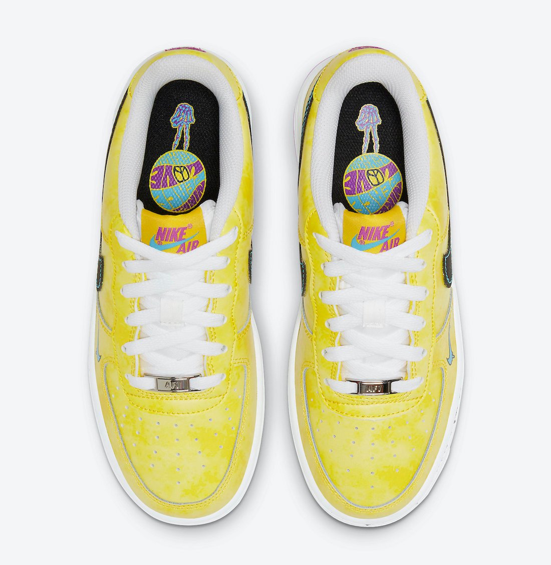 Nike Air Force 1 Low Kids Melted Smily Face DC7299-700 Release Date Info