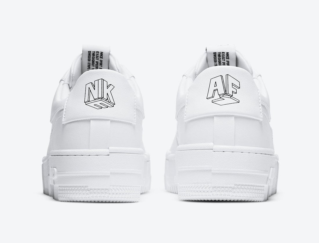 Nike Air Force 1 Pixel White CK6649-100 Release Date Info