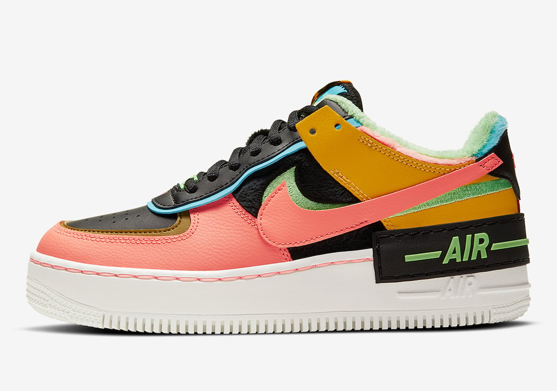 Nike Air Force 1 Shadow SE Solar Flare Atomic Pink CT1985-700 Release Date Info