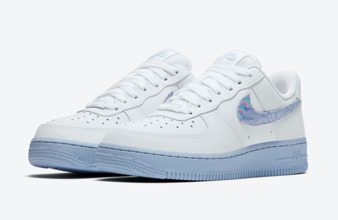 Nike Air Force 1 White Light Blue CZ0377-100 Release Date Info ...