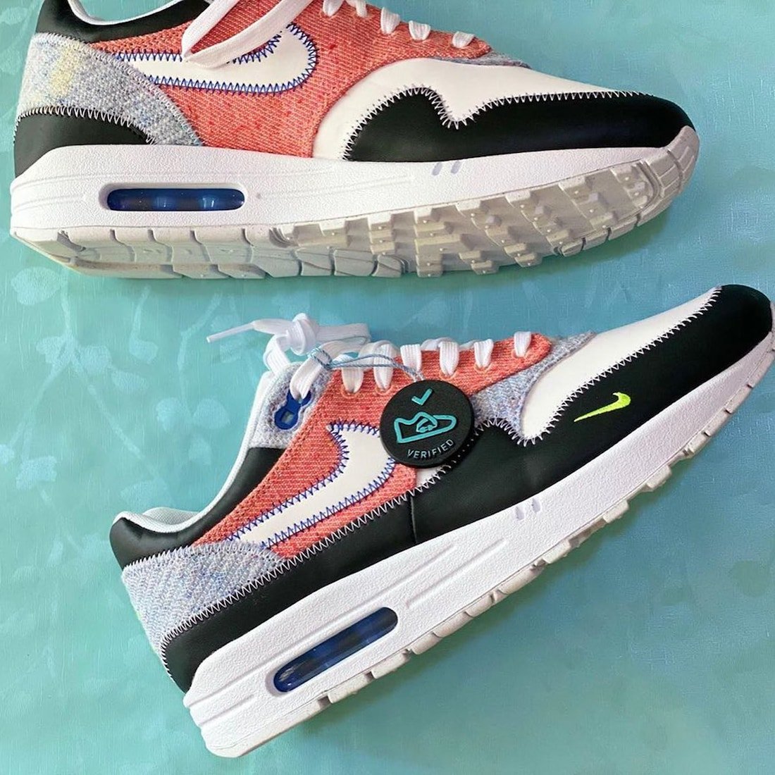 Nike Air Max 1 NRG White Black Electric Green Game Royal Release Date Info Nike Air Max 1 NRG White Black Electric Green Game Royal Release Date Info
