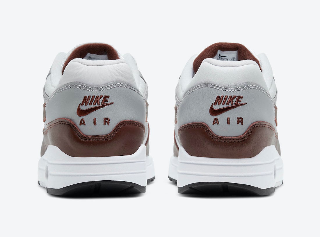 Nike Air Max 1 White Grey Brown DB5074-101 Release Date Info
