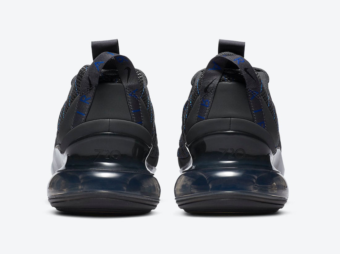 Nike Air Max 720 Black Blue DA1508-001 Release Date Info