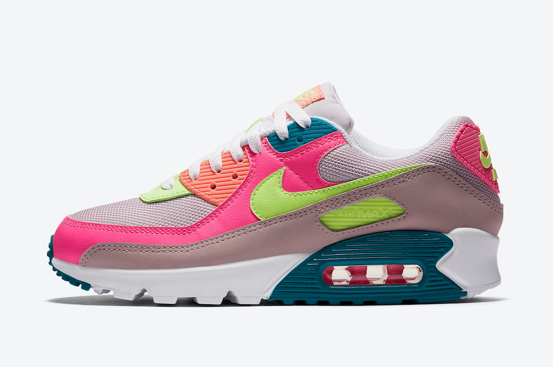 Nike Air Max 90 WMNS Pink Volt DC1865-600 Release Date Info