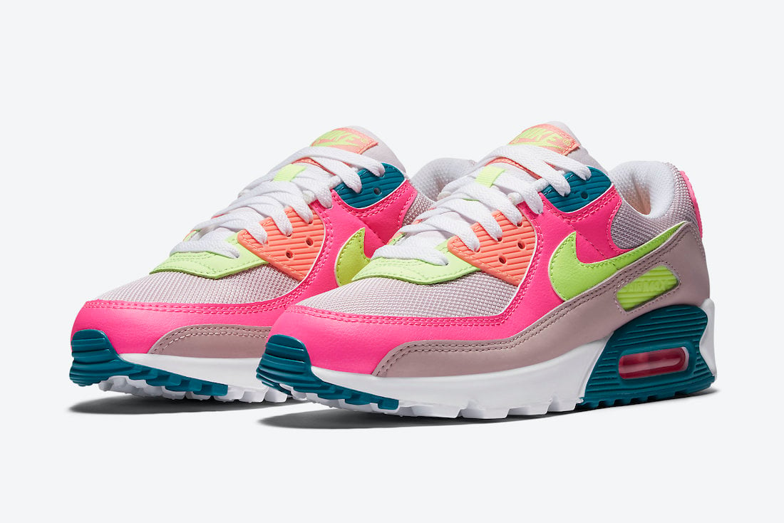 Nike Air Max 90 WMNS Pink Volt DC1865-600 Release Date Info ...