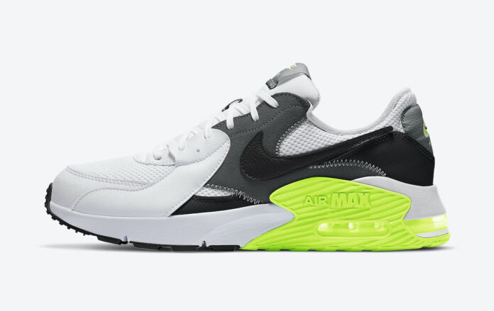 Nike Air Max Excee White Grey Black Volt CD4165-114 Release Date Info | SneakerFiles