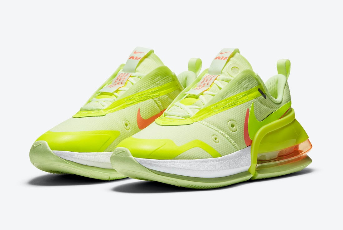 Nike Air Max Up in Volt and Atomic Pink