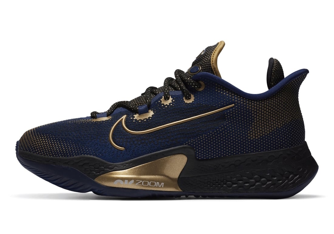 Nike Air Zoom BB NXT Navy Gold Release Date Info