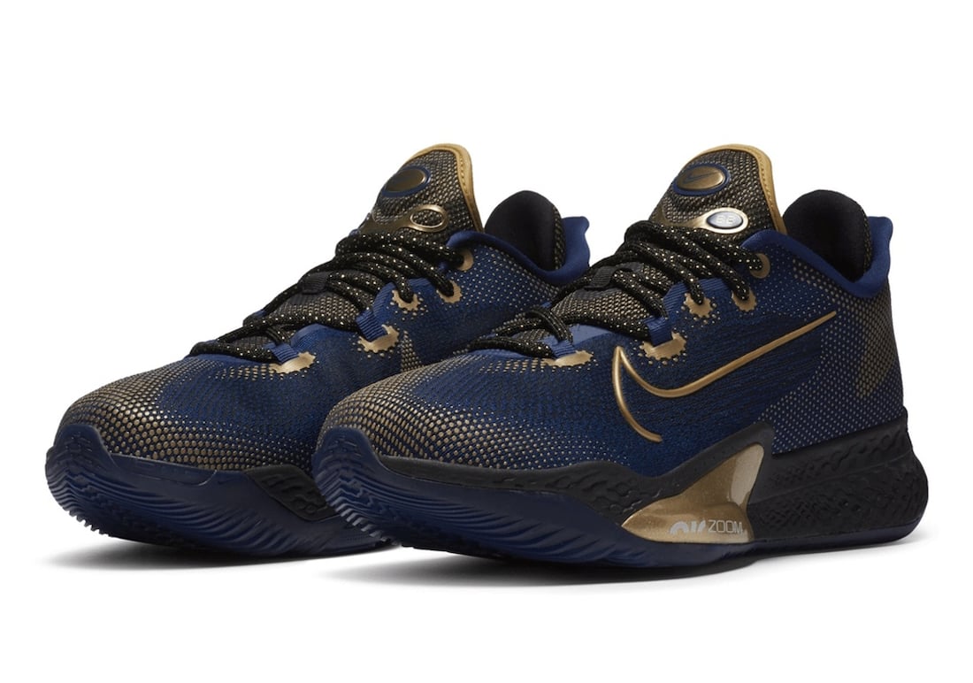 Nike Air Zoom BB NXT Releasing in Navy and Gold