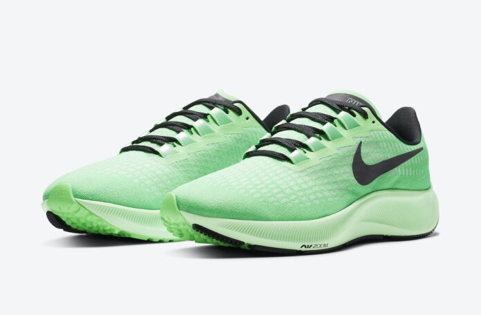 Nike Air Zoom Pegasus 37 Poison Green CZ9074-303 Release Date Info ...