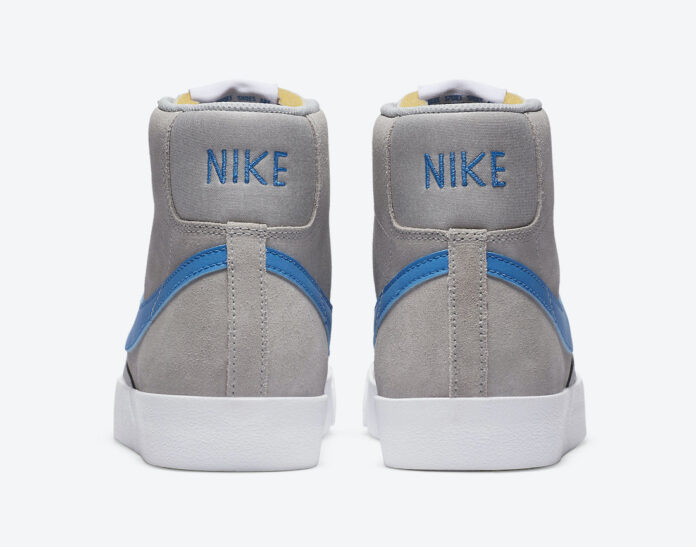 Nike Blazer Mid 77 Grey Fog Light Photo Blue CV8927-001 Release Date ...