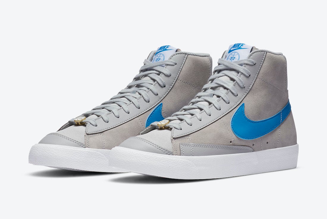 Nike Blazer Mid 77 Grey Fog Light Photo Blue CV8927-001 Release Date Info Nike Blazer Mid 77 Grey Fog Light Photo Blue CV8927-001 Release Date Info