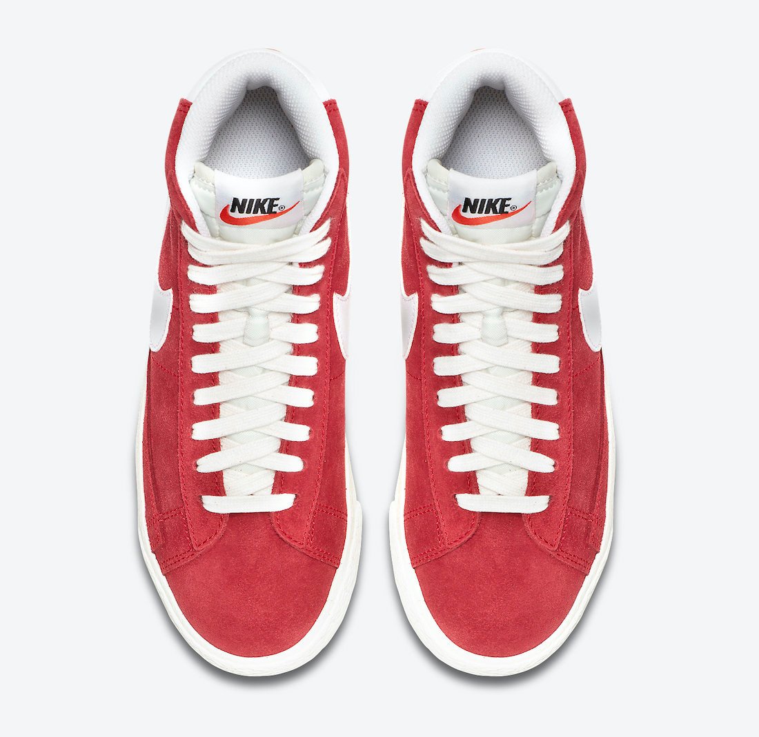 Nike Blazer Mid 77 Kids Gym Red DA4672-600 Release Date Info