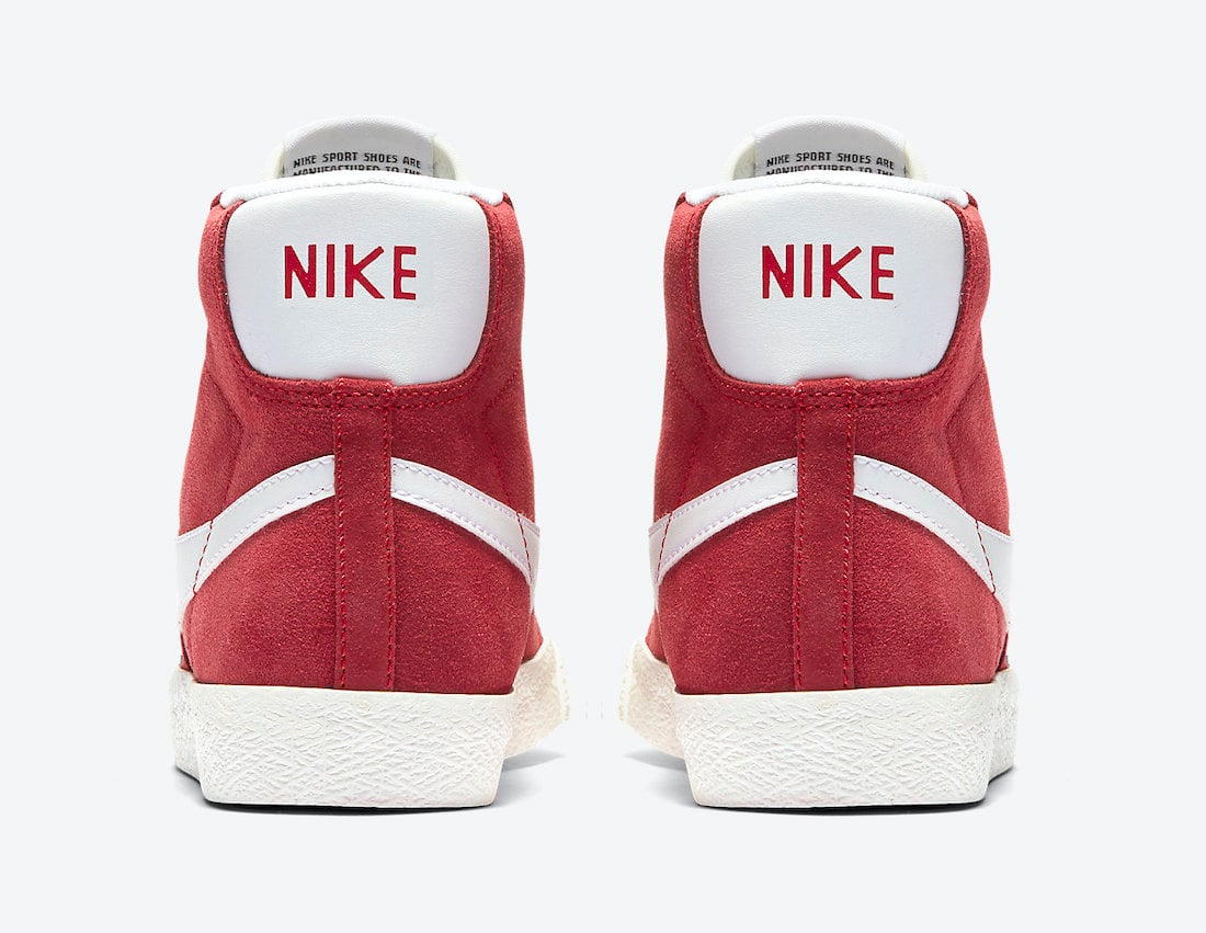 Nike Blazer Mid 77 Kids Gym Red DA4672-600 Release Date Info