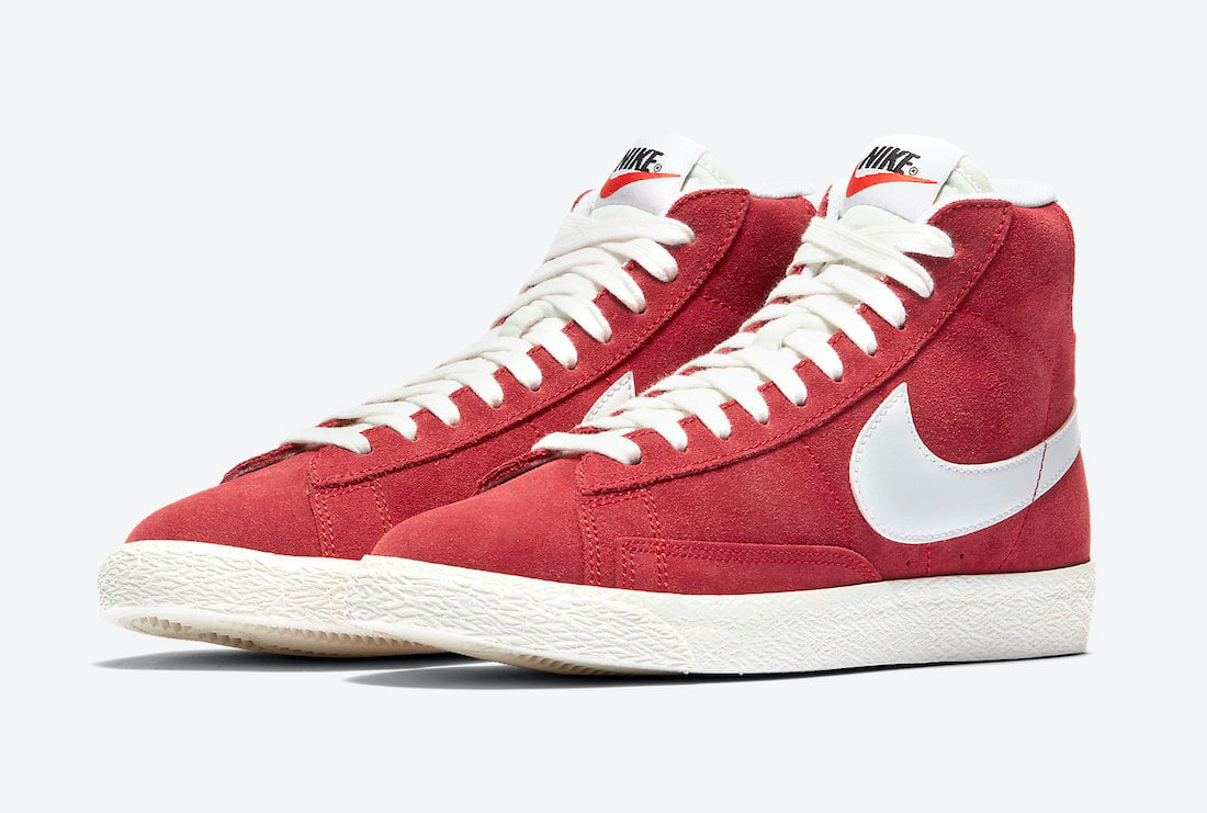 Nike Blazer Mid ’77 ‘Gym Red’ Available in Kids Sizing