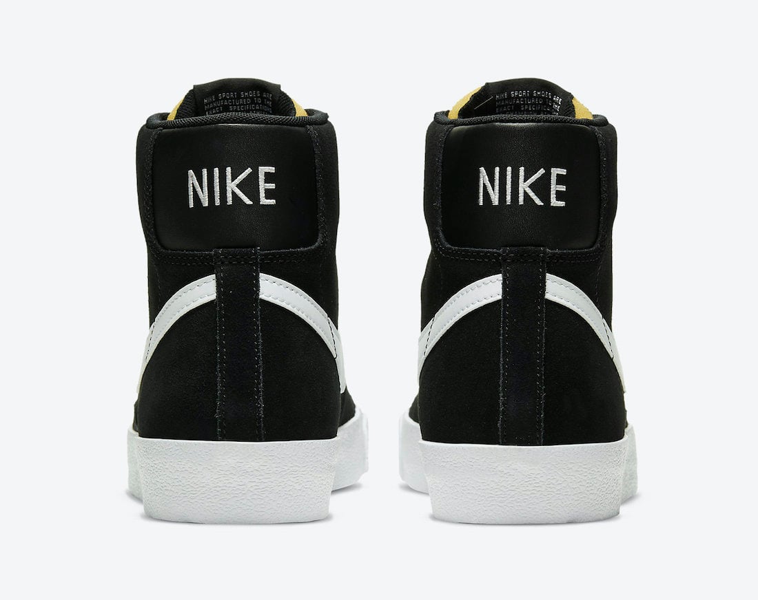 Nike Blazer Mid 77 Suede Black White CI1172-005 Release Date Info