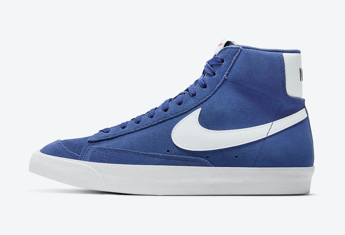 Nike Blazer Mid 77 Suede Deep Royal Blue CI1172-402 Release Date Info