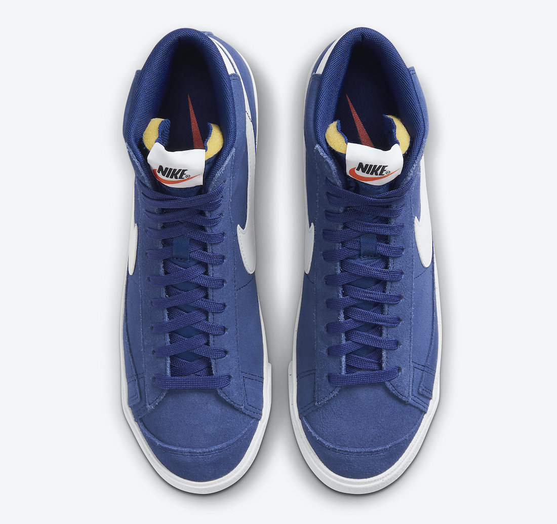 Nike Blazer Mid 77 Suede Deep Royal Blue CI1172-402 Release Date Info