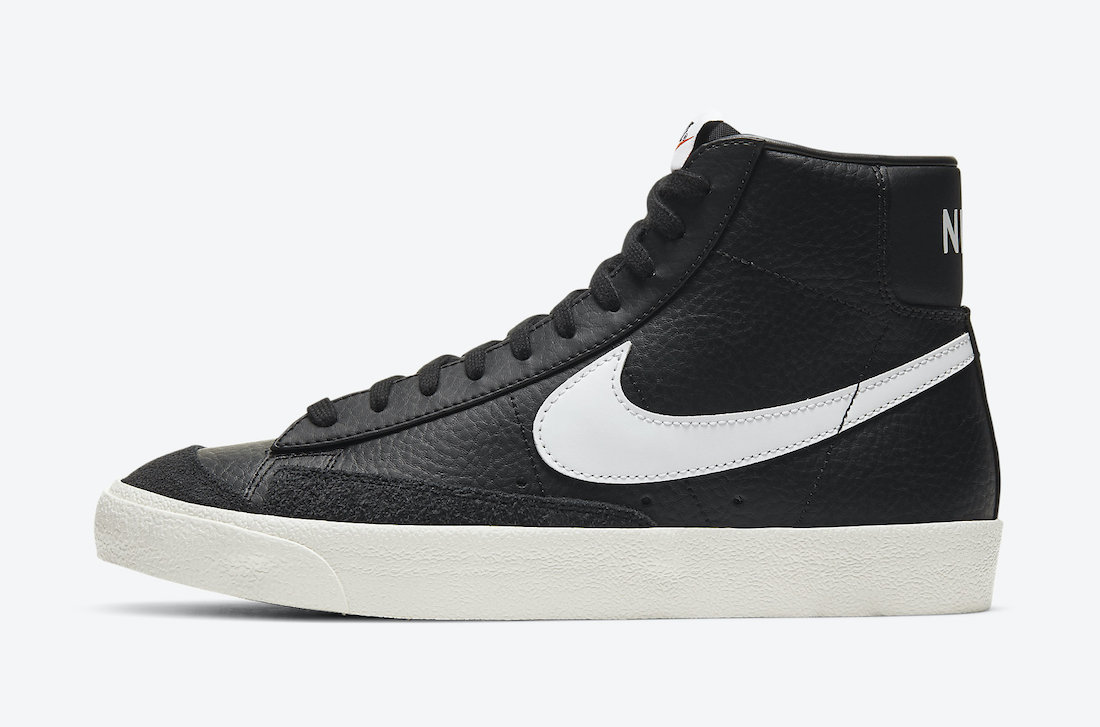 Nike Blazer Mid 77 Vintage Black Sail BQ6806-002 Release Date Info