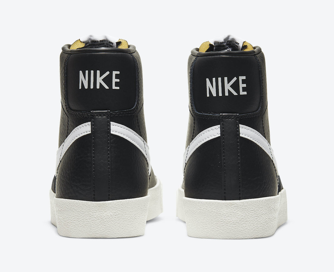 Nike Blazer Mid 77 Vintage Black Sail Bq6806 002 Release Date Info Sneakerfiles