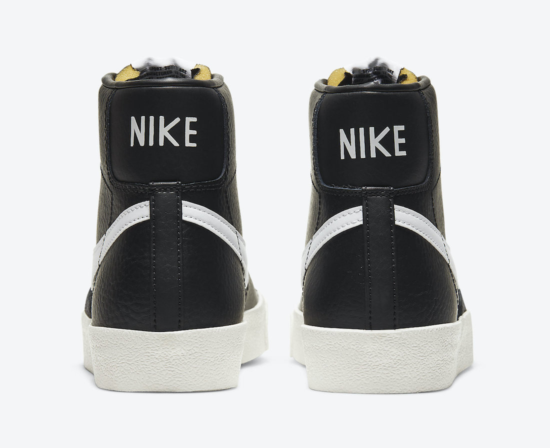 Nike Blazer Mid 77 Vintage Black Sail BQ6806-002 Release Date Info