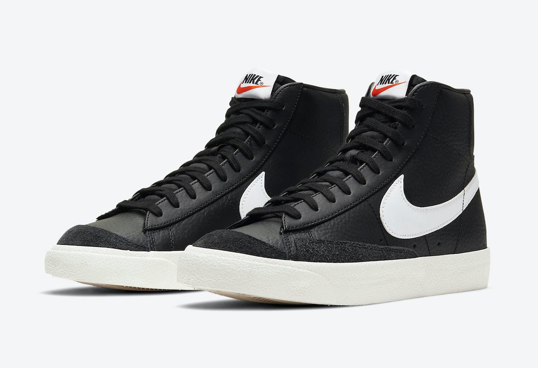 Nike Blazer Mid '77 Vintage Black Sail 