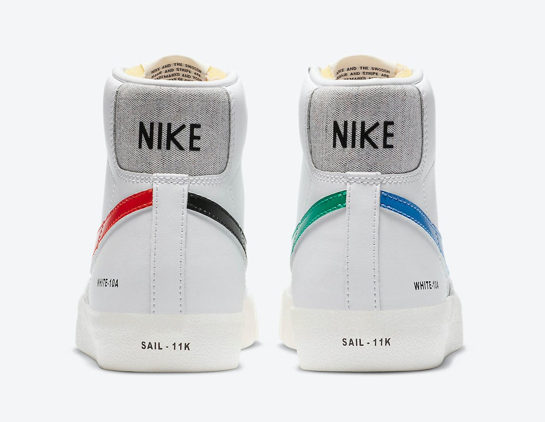 Nike Blazer Mid Color Code DA2142-146 Release Date Info