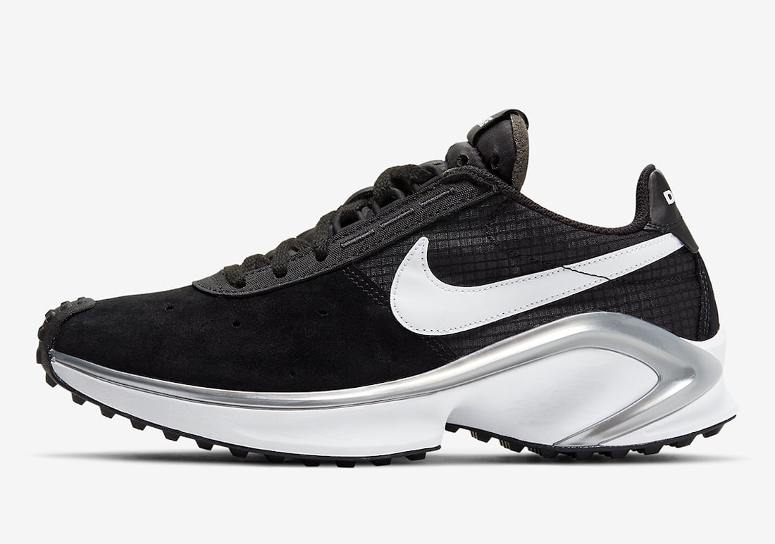 Nike D/MS/X Waffle Black White Silver CQ0205-001 Release Date Info