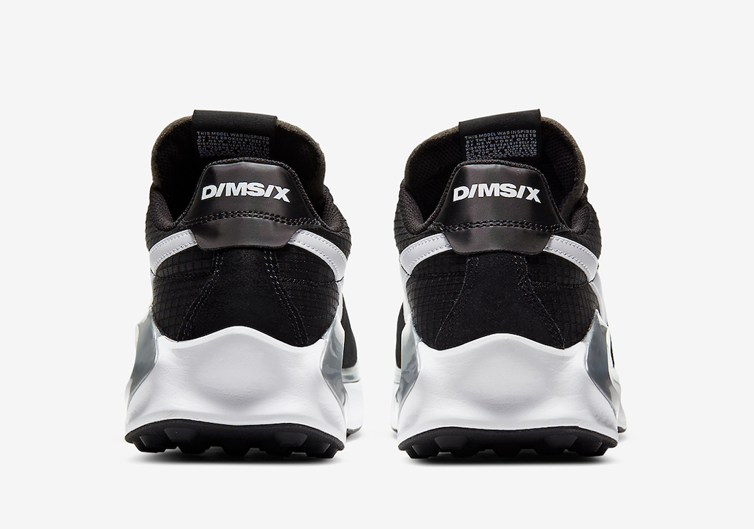 Nike D/MS/X Waffle Black White Silver CQ0205-001 Release Date Info