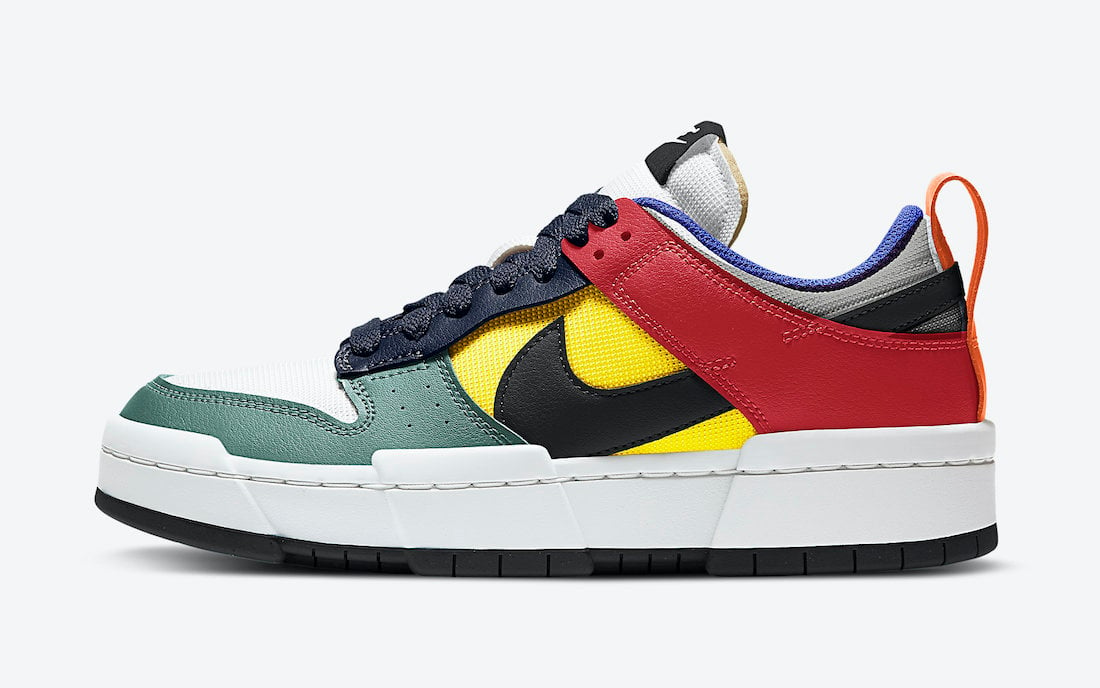 Nike Dunk Low Disrupt Multi-Color CK6654-004 Release Date Info