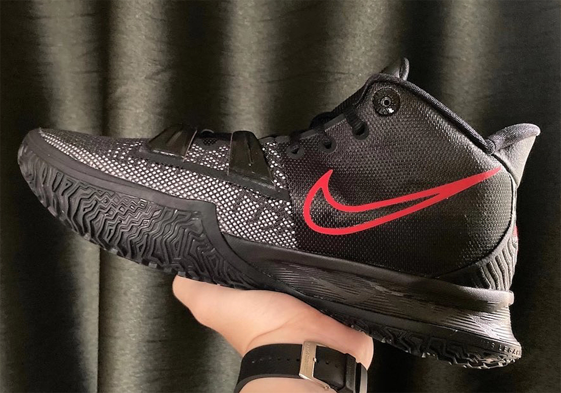 Nike Kyrie 7 Black Red Release Date Info