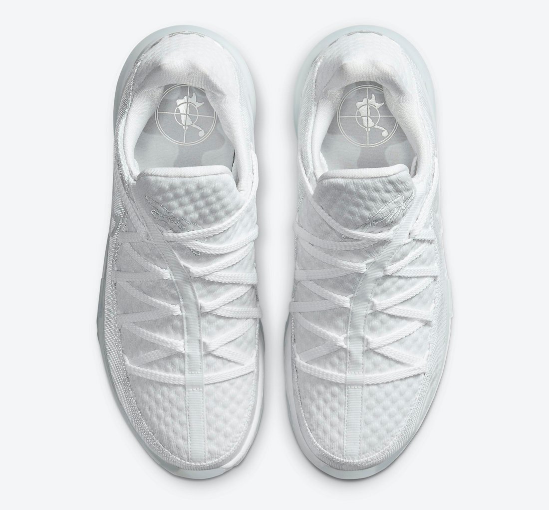 Nike LeBron 17 Low Triple White Camo CD5007-103 Release Date Info