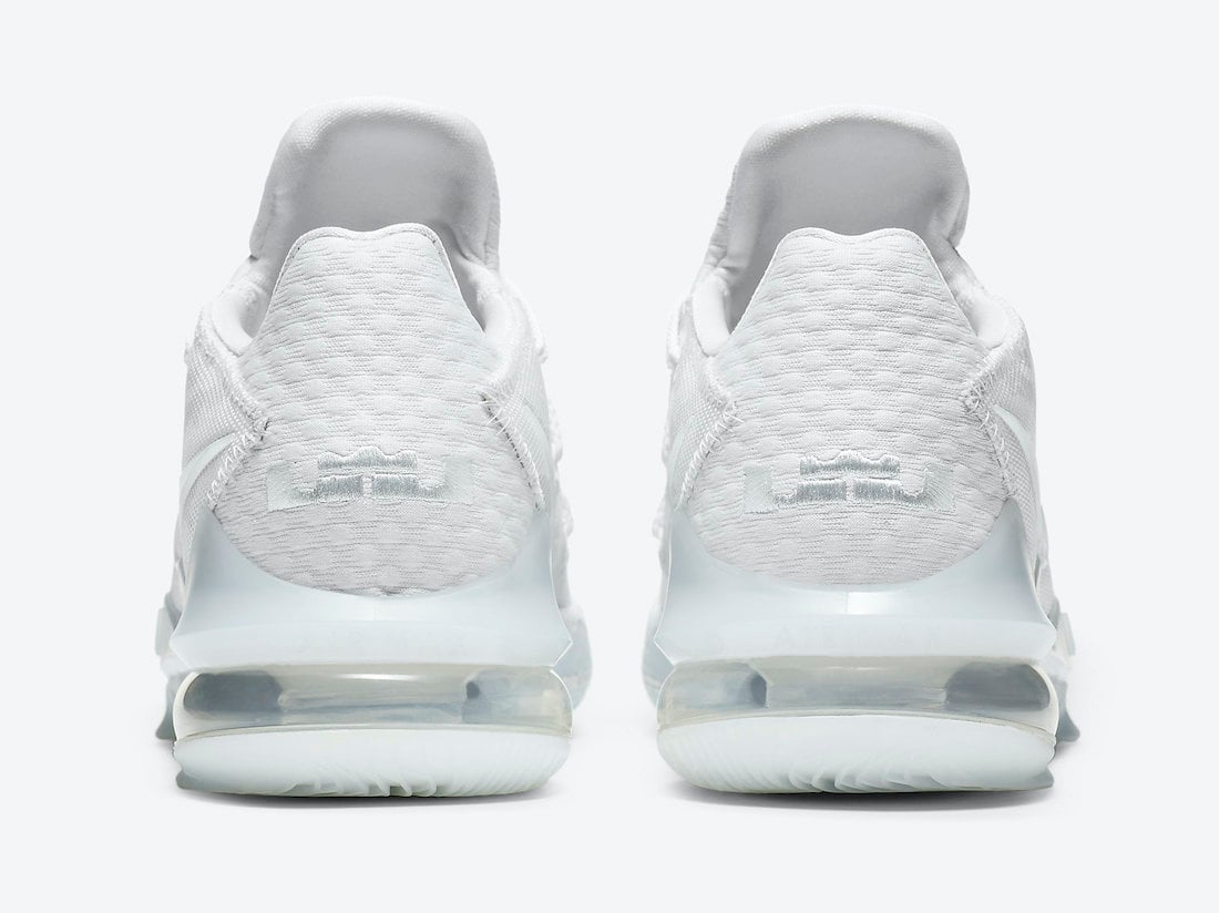 Nike LeBron 17 Low Triple White Camo CD5007-103 Release Date Info