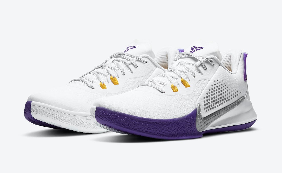 Nike Mamba Fury Lakers Home CK2088-101 Release Date Info