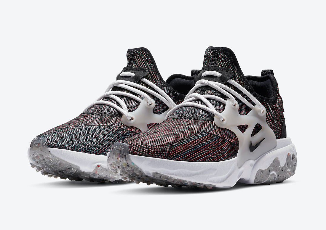 Nike React Presto Flyknit Multi-Color CN1709-001 Release Date Info