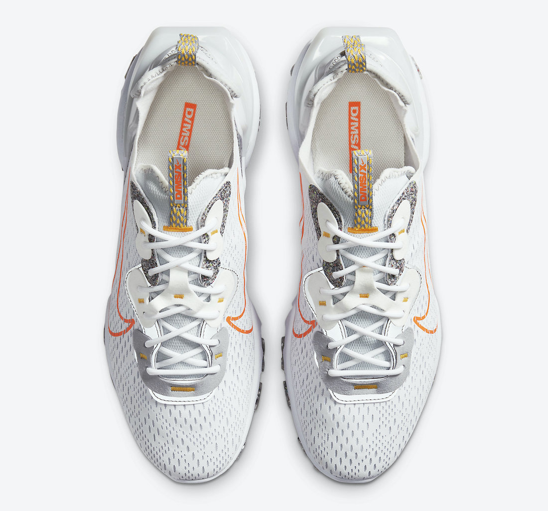 Nike React Vision Laser Orange DA4679-100 Release Date Info