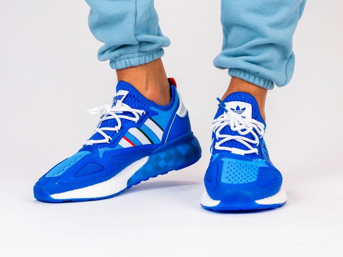 Ninja adidas ZX 2K Boost Hyper Blue FZ1883 Release Date Info