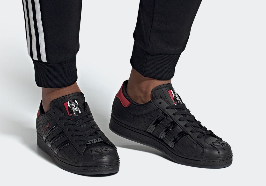 Star Wars adidas Superstar Darth Vader FX9302 Release Date Info Star Wars adidas Superstar Darth Vader FX9302 Release Date Info