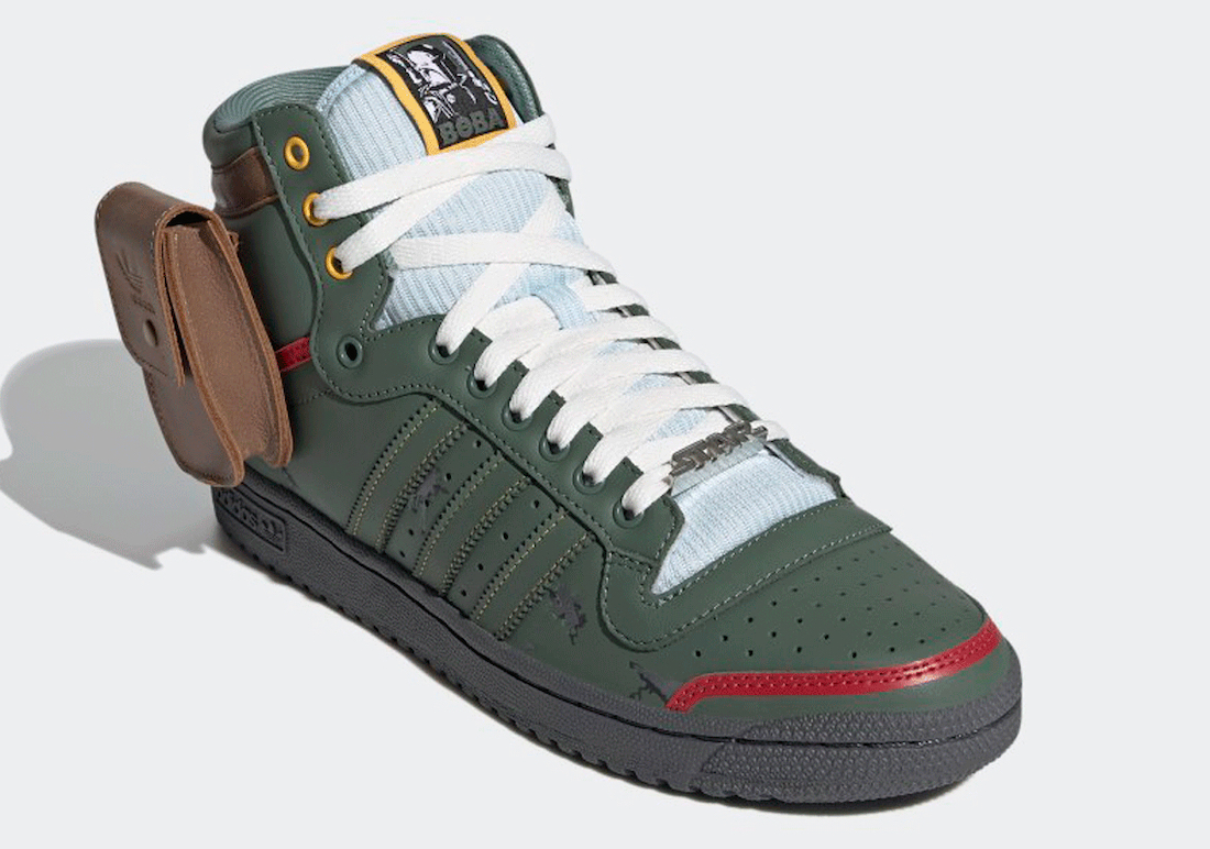 Star Wars adidas Top Ten Hi Boba Fett FZ3465 Release Date Info