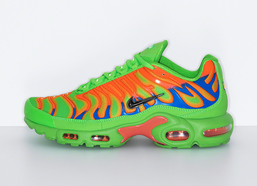 Supreme Nike Air Max Plus Green Orange Release Date