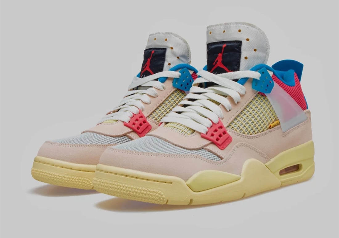 Union LA Air Jordan 4 Guava Release Date