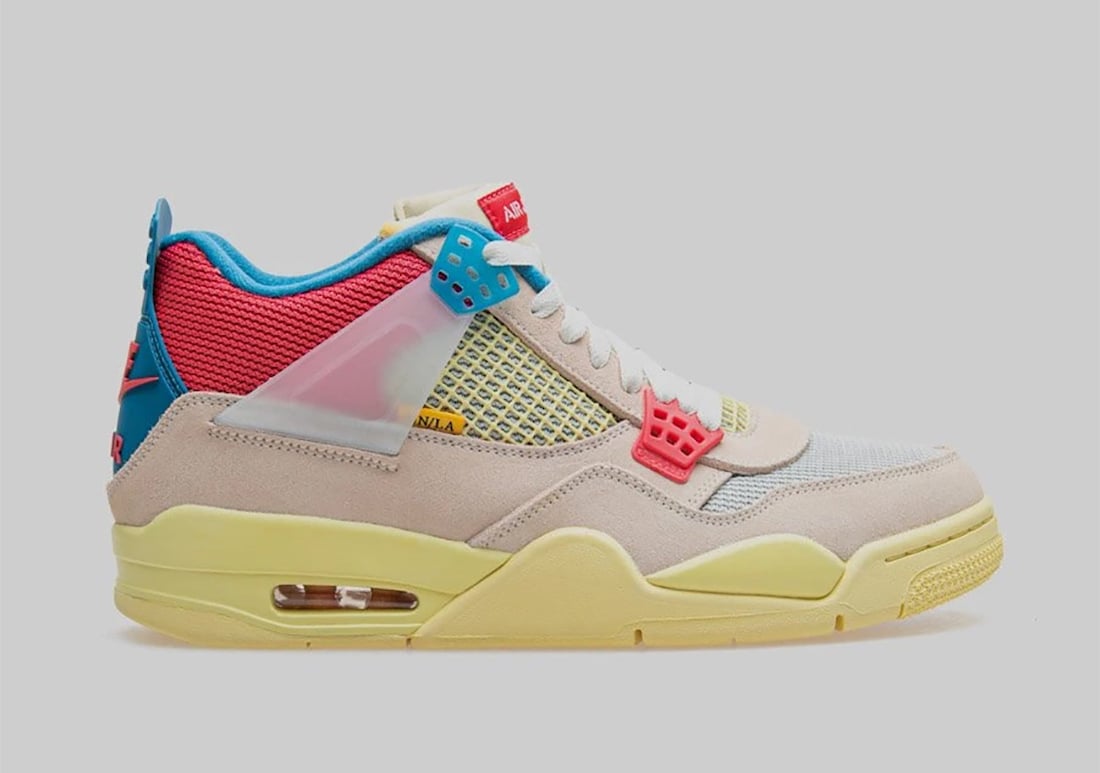 Union LA Air Jordan 4 Guava Release Date