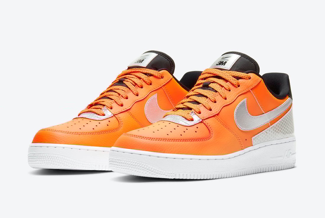 3M Nike Air Force 1 Low Total Orange CT2299-800 Release Date Info 3M Nike Air Force 1 Low Total Orange CT2299-800 Release Date Info