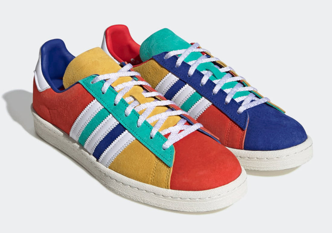 adidas campus arancioni