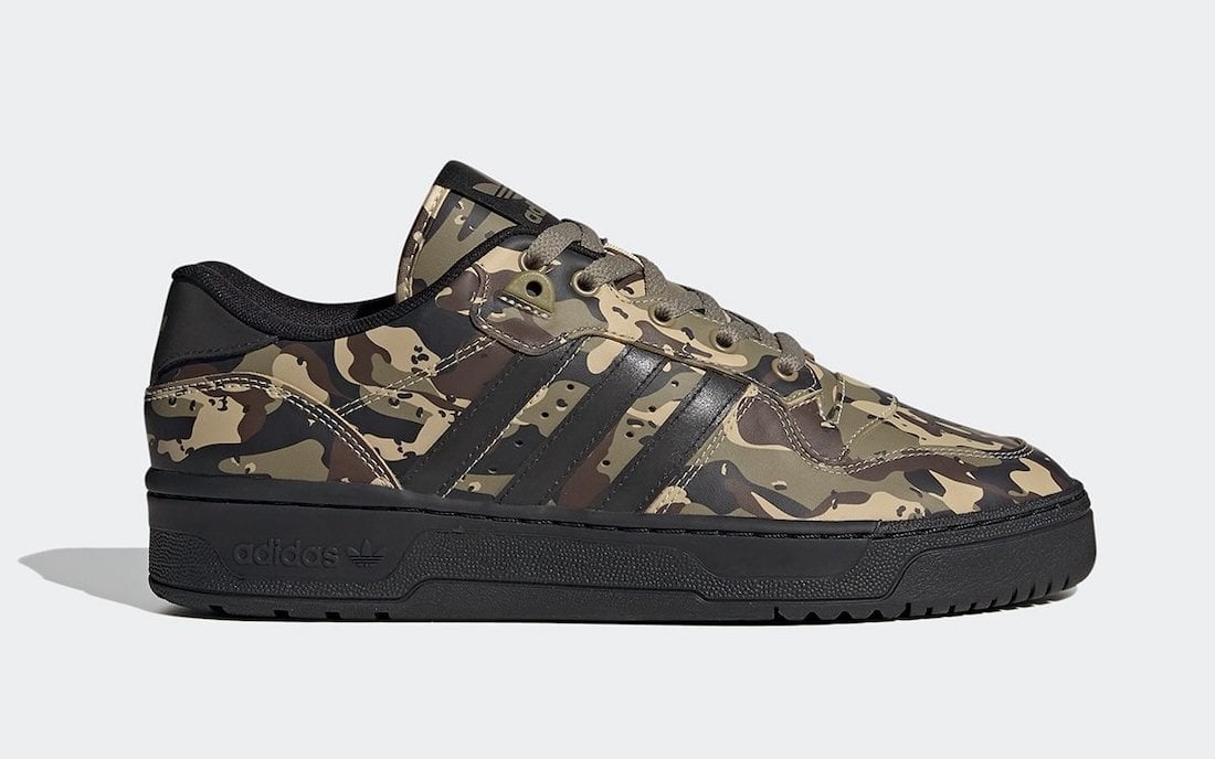 adidas camo shoes black